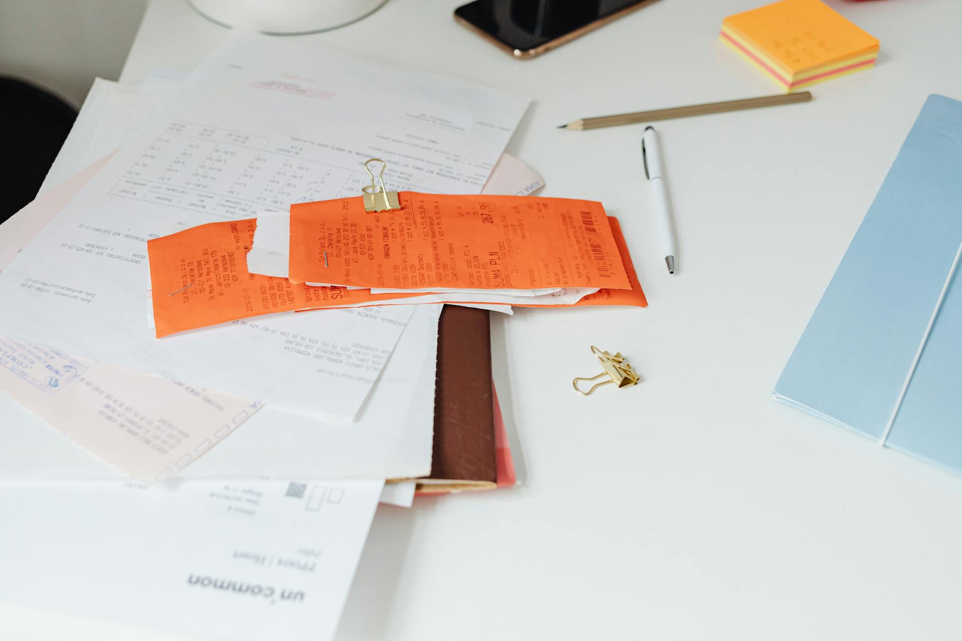 Partita IVA registration documents in Italy